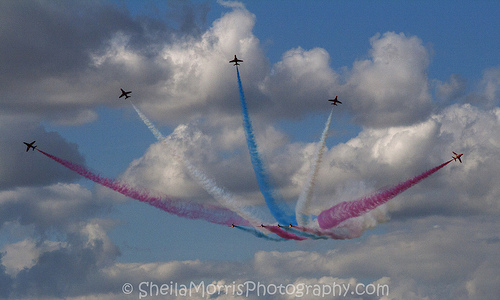 Red Arrows at the RAIT2010
